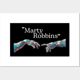 Marty Robbins // Hand Colour Posters and Art